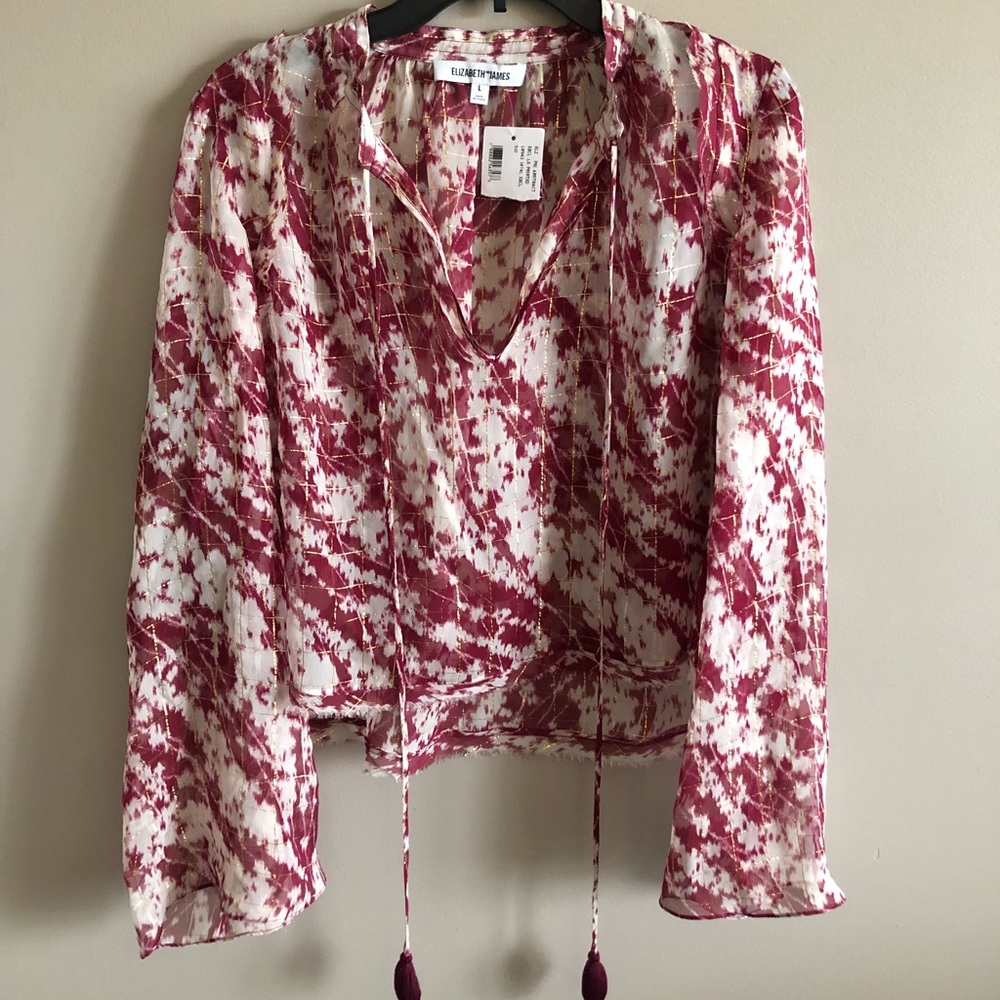Elizabeth and James silk blouse